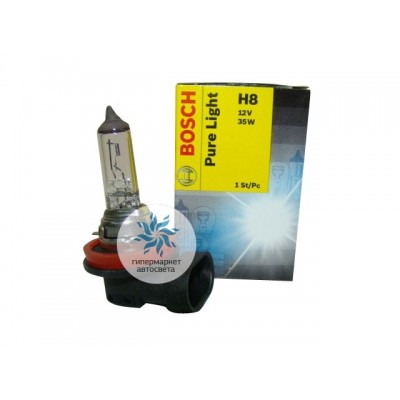 Галогеновая лампа Bosch H8 Pure Light